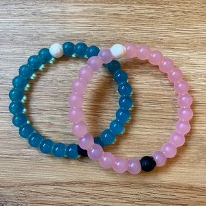 2 Lokai bracelets